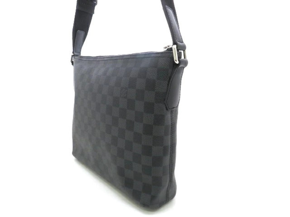 Louis Vuitton Shoulder Graphite Damier Mick Black Bag Black